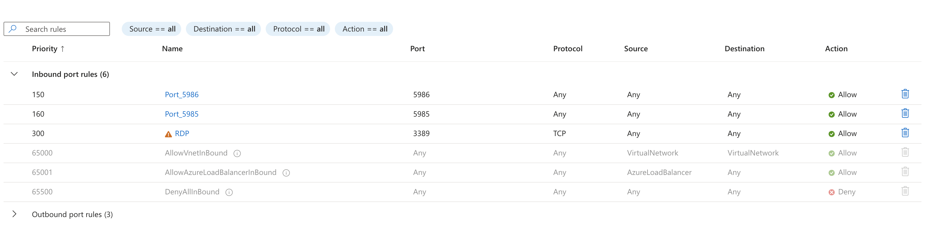 Azure VM WinRM