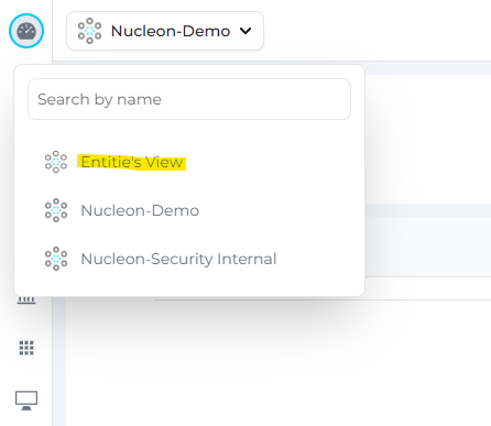 Nucleon EDR Entities view
