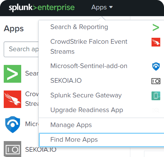 Splunk_Applications_access