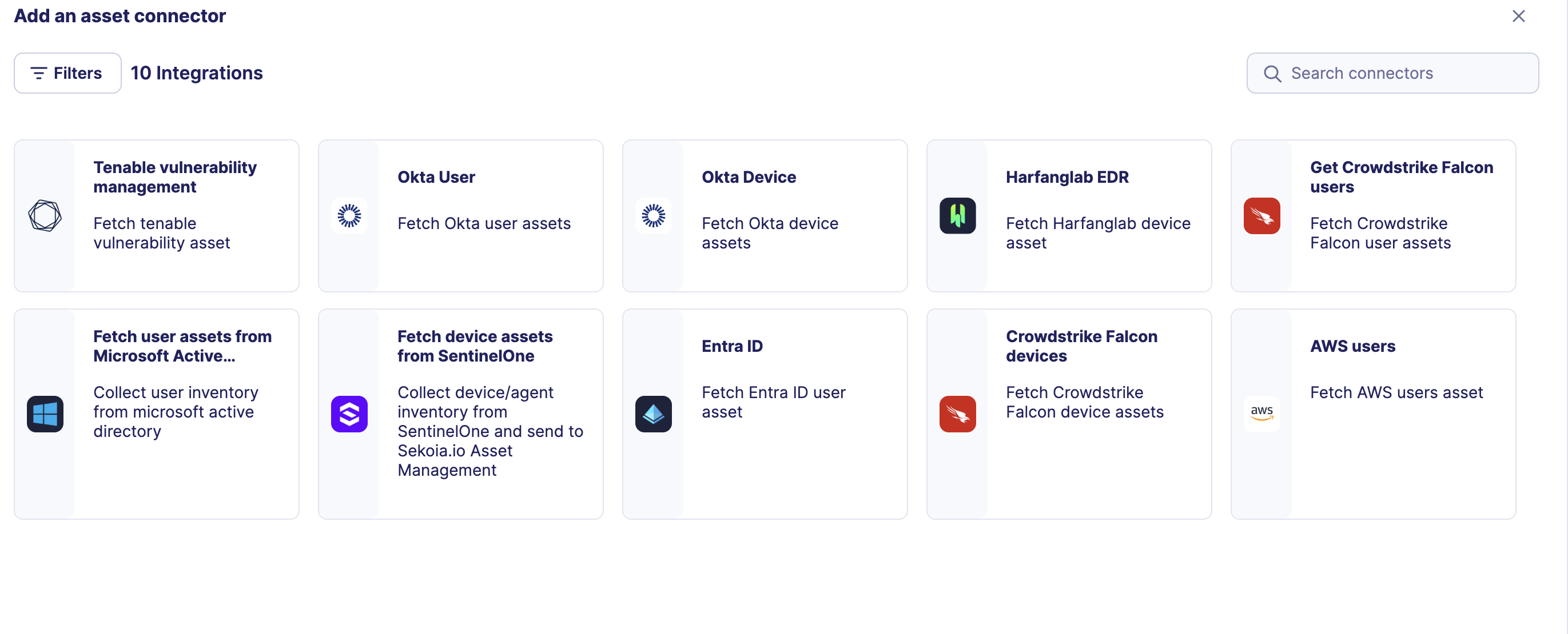 Microsoft Active Directory User connector configuration form